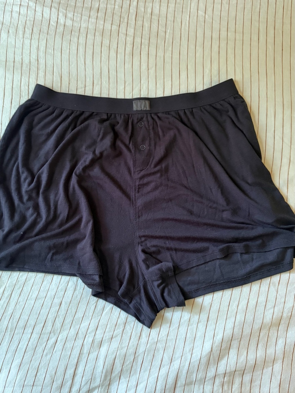 Lunya Soft Modal Rib Tee Short Set, M - Picture 12 of 14